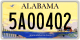 Alabama, 0AXXXXX / 00AXXXX