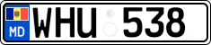 License plate of Moldova, Cars (2015)