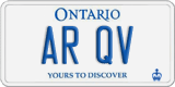 Ontario, Vanity Plates