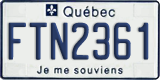 Quebec, Commercial vehicles (FAB1234)