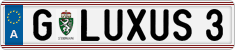 License plate of Austria, Vanity Plates