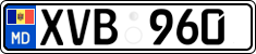 License plate of Moldova, Cars (2015)