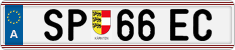 License plate of Austria, Regular plates