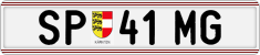 License plate of Austria, Regular plates