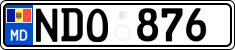 License plate of Moldova, Cars (2015)