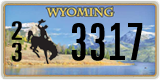 Wyoming, 1(2) 1234X