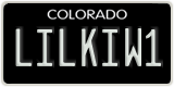 Colorado, Vanity Plates