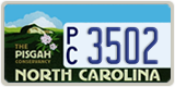 North Carolina, Specialty plates (A/B XXXX)