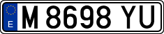 M 8698 YU