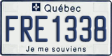 Quebec, Commercial vehicles (FAB1234)