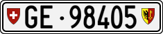 License plate of Switzerland, Cars
