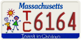 Massachusetts, Specialty plates (AB 1234)