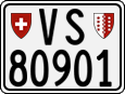 License plate of Switzerland, Motorcycles