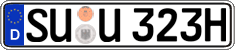 German license plate, Plates for oldtimers (type 
