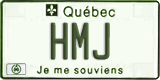 Quebec, Vanity Plates