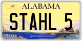 Alabama, Vanity Plates