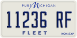 Michigan, Rental Fleet (12345 RF)