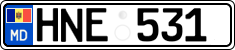 License plate of Moldova, Cars (2015)