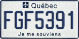 Quebec, Commercial vehicles (FAB1234)