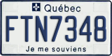 Quebec, Commercial vehicles (FAB1234)