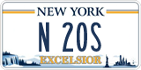 New York, Vanity Plates