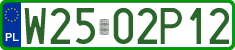 License plates of Poland, Professional plates