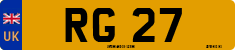 License plate of the United Kingdom, 1903 year system