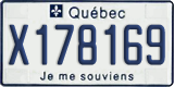 Quebec, Dealer (X123456)