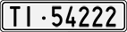 License plate of Switzerland, Cars