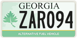 Georgia, Specialty plates