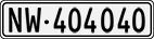 License plate of Switzerland, Cars