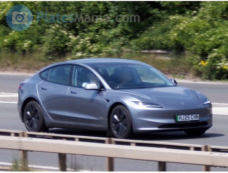 HJ25 CHN, Tesla Model 3
