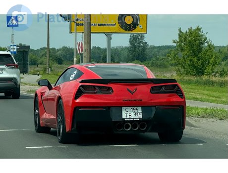 с199тв199, Chevrolet Corvette
