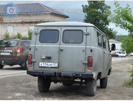 а114нр57, UAZ