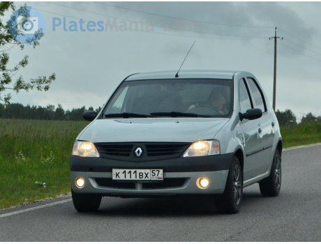 к111вх57, Renault Logan