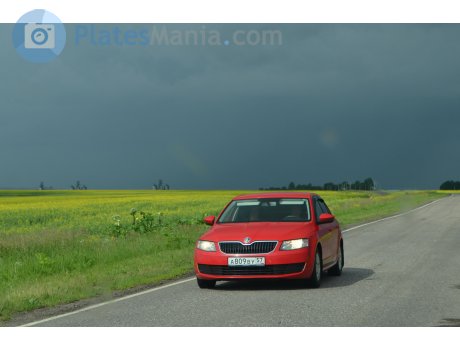 а809ву57, Skoda Octavia
