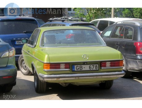 GB-678, Mercedes-Benz E-Klasse