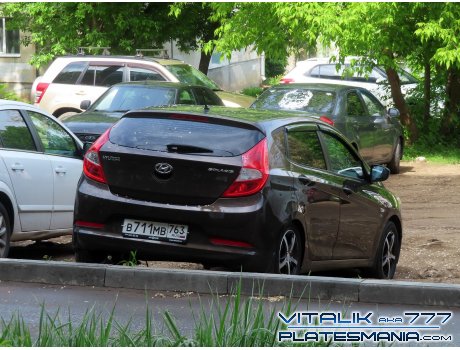 в711вм763, Hyundai Solaris