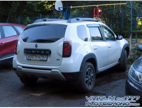 в001ун763, Renault Duster