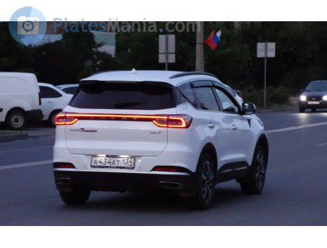 а434ат134, Chery (Chirey) Tiggo 7
