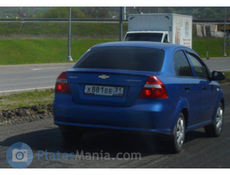 х881ее31, Chevrolet Aveo
