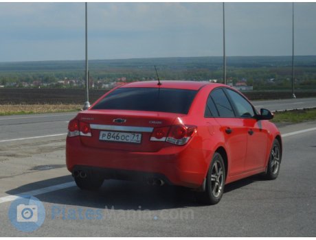 р846ос71, Chevrolet Cruze