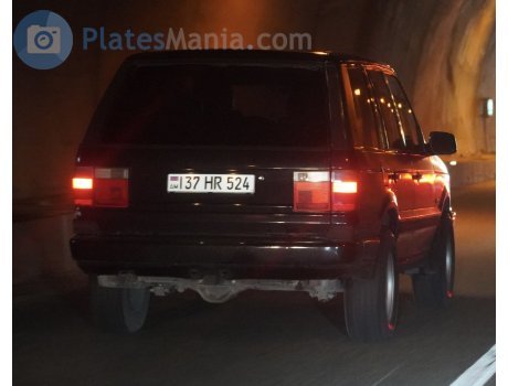 37 HR 524, Land Rover Range Rover