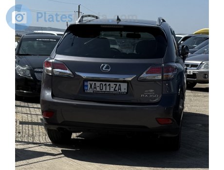 XA-011-ZA, Lexus RX