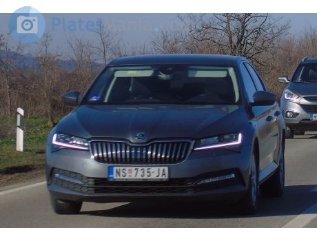 NS 735-JA, Skoda Superb