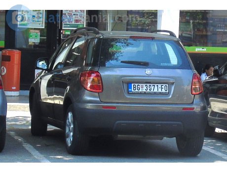 BG 3071-FO, FIAT Sedici
