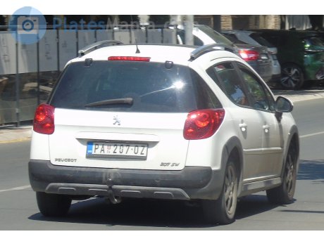 PA 207-OZ, Peugeot 207