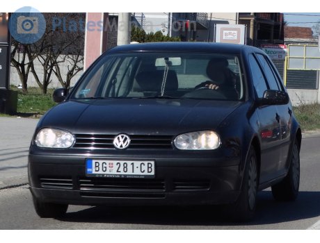 BG 281-CB, Volkswagen Golf