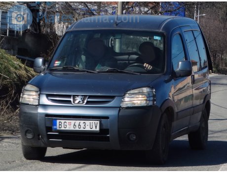 BG 663-UV, Peugeot Partner