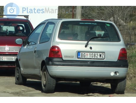 BG 1082-WŽ, Renault Twingo